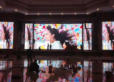 110 - 220V P4 Indoor LED Displays With High Refresh Rate 62500 Dots / Sqm