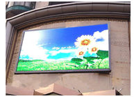 P6 1R1G1B 친절한 옥외 지도된 광고 패널 풀 컬러 진짜 화소 환경