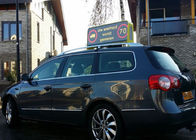 3G 택시 정상 발광 다이오드 표시 넓은 화각을 가진 택시를 위한 작은 LED 지붕 표시