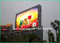 큰 P10 Led 광고 디스플레이 LED 비디오 스크린 높은 광도 7500 CD / m2