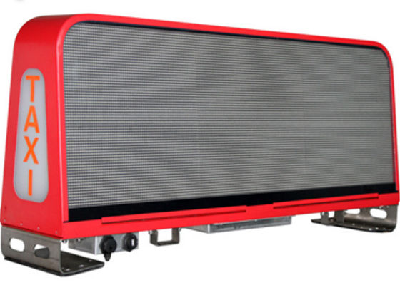 P5는 가벼운 상자 풀 컬러를 광고하는 차 지붕 광고 표시 택시 정상을 방수 처리합니다