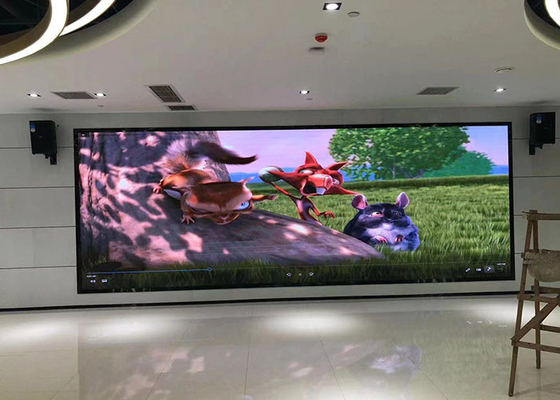 2.5 밀리미터 화소 피치 3840Hz 갱신 속도는 회의를 위한 화면 벽걸이용을 이끌었습니다