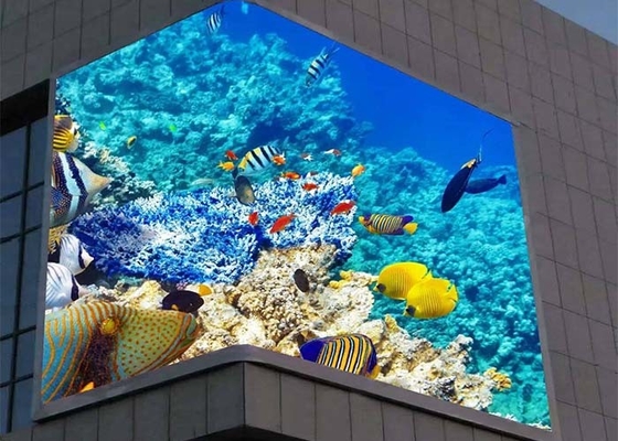 상호 작용하는 3D 영상 벽 스크린 육안 홀로그램 기술 Immersive 광고