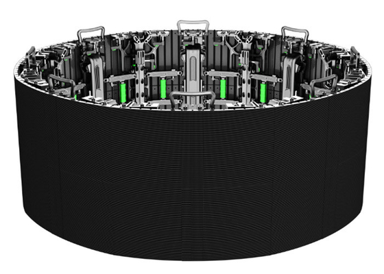 P2.6 P3.9 LED 비디오 벽 패널 실내 부드러운 곡선 LED 스크린 렌터 이벤트용 팬탈라