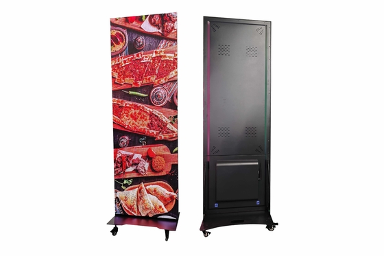 HD P2.5 실내 LED 포스터 화면, 광고용 P2 스탠드 LED 디스플레이