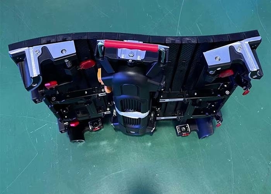 IP43 실내 P2.9 렌터 LED 스크린, 무대 이벤트용 7680 갱신 속도 이동 및 곡선 배경