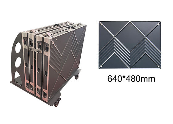 접는 포스터 LED 화면 높이 60cm 편리한 작은 공간 가벼운 무게