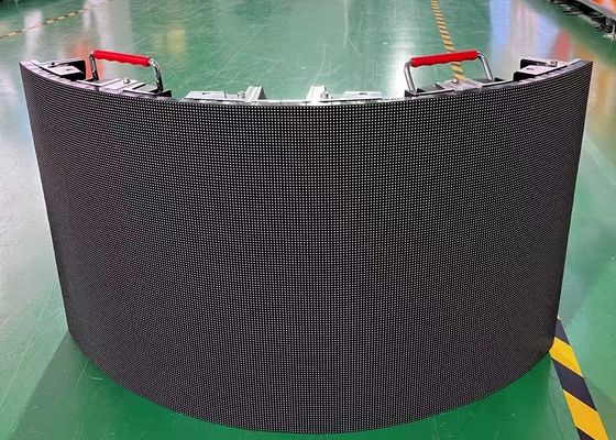 HD P1.9/P2.6 500*500/500*1000mm 실내 유연한 부드러운 렌탈 LED 스크린 (무대용)