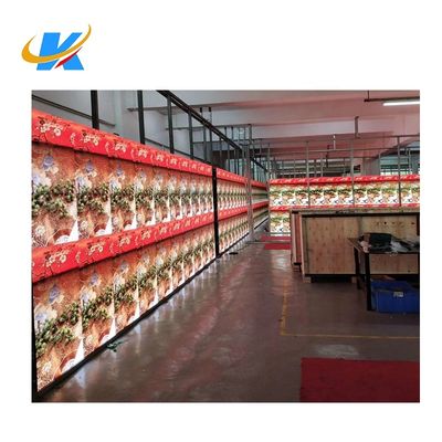 P10 옥외 LED 전광판 6500cd/sqm 풀 컬러 디스플레이