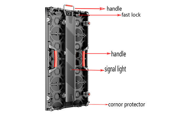 P1.9/P2.6 무대 이벤트용 500*500/500*1000mm 실내 렌터 LED 디스플레이 스크린