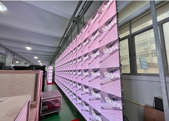 P3.91 Outdoor Display Screen LED For Concert Meeting Exhibition Aluminum Cabinet