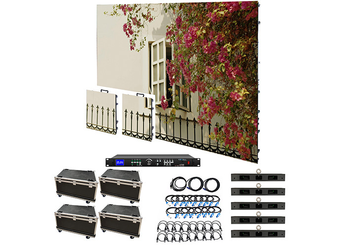 스테이지 렌터 LED 스크린 P1.95 P2.6 P2.97 P3.91 500*500mm 하드 연결 모듈