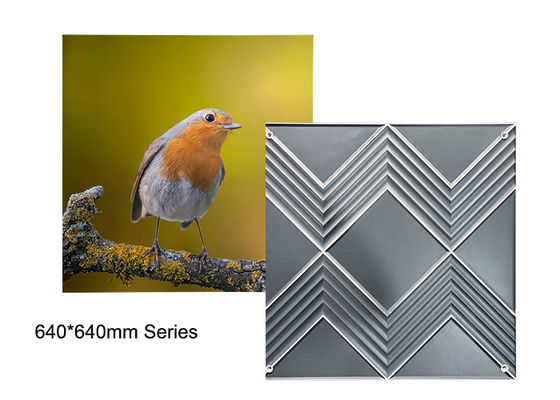 시네마 제어실용 실내 LED 비디오 벽 640*640mm