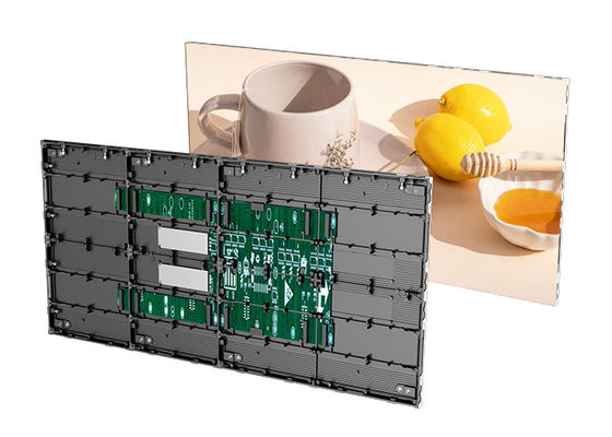 새로운 디자인 초 얇은 32mm 두께 알루미늄 실내 LED 비디오 벽